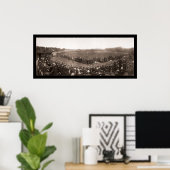 Cubs Vs Tigers Baseball Foto 1907 Poster (Heimbüro)