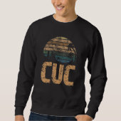 CUC Vintage Sunset Distressed Sweatshirt (Vorderseite)
