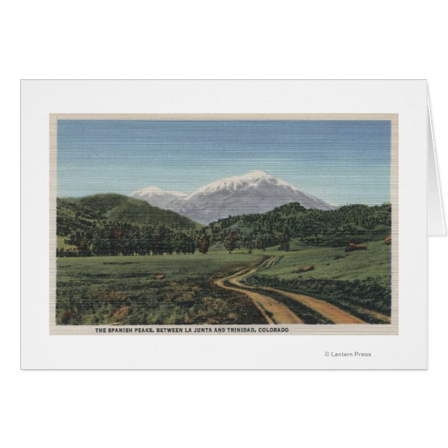 Cuchara, Colorado - Aussicht auf die spanischen Gi (Vorderseite (Horizontal))