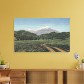 Cuchara, Colorado - Aussicht auf die spanischen Gi Leinwanddruck (Insitu (Wohnzimmer))