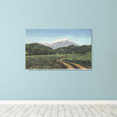 Cuchara, Colorado - Aussicht auf die spanischen Gi Leinwanddruck (Insitu (Holzboden))