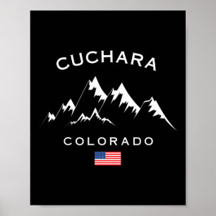 Cuchara Colorado Skigebiet Rocky Mountains Poster