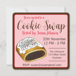 Cucidati Cuccidati Italienisch Abb. Weihnachtskeks Einladung