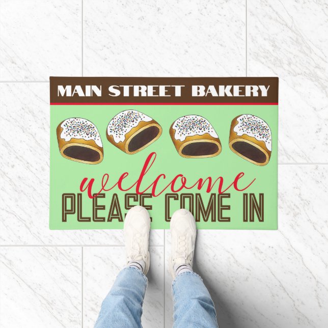 Cucidati Cuccidati Italienisch Abb. Weihnachtskeks Fußmatte (Indoor)