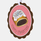 Cucidati Cuccidati Italienisch Abb. Weihnachtskeks Ornament Karte (Links)