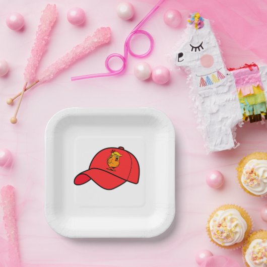 Cuck-a-donald-doo Party Plates Pappteller (Party)