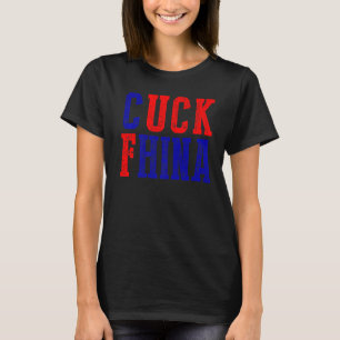 Cuck Fhina Meme ich Stand mit Taiwan taiwanischen  T-Shirt