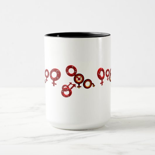 Cuckold Türkisch Deutsch Tasse (Zentrum)