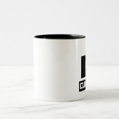 Cuckold Zweifarbige Tasse (Mittel)