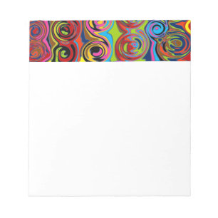 Cuckoo Abstrakt Swirl Notizblock
