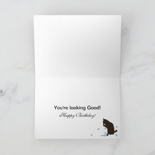 Cuckoo Clock Birthday Karte (Innenseite)