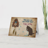 Cuckoo Clock Birthday Karte (Vorderseite)