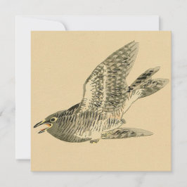 Cuckoo (japanische Kunst) (von Kono Bairei) Karte