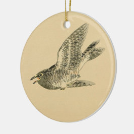 Cuckoo (japanische Kunst) (von Kono Bairei) Keramik Ornament
