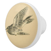 Cuckoo (japanische Kunst) (von Kono Bairei) Keramikknauf (Rechts)