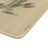 Cuckoo (japanische Kunst) (von Kono Bairei) Schneidebrett (Ecke)