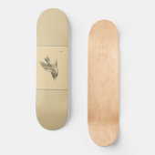 Cuckoo (japanische Kunst) (von Kono Bairei) Skateboard (Vorderseite)