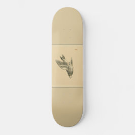 Cuckoo (japanische Kunst) (von Kono Bairei) Skateboard