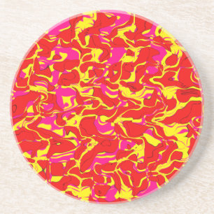 Cuckoo Marble Abstrakt Getränkeuntersetzer