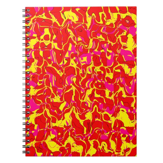 Cuckoo Marble Abstrakt Notizblock (Vorderseite)