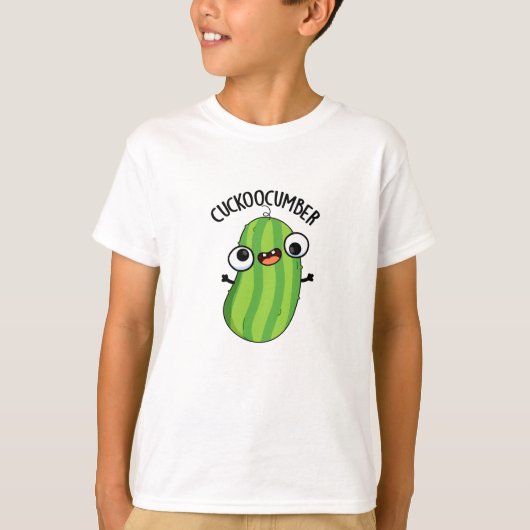 Cuckoocumber Funny Veggie Cucumber Pub T-Shirt (Vorderseite)
