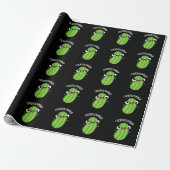 Cuckoocumber Funny Veggie Cucumber Pun Dark BG Geschenkpapier (Ungerollt)
