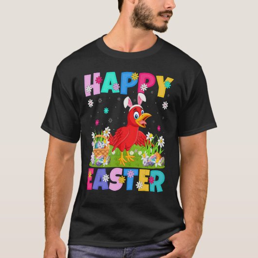 Cuckoos Bird Happy Osterfeier Bunny Cuckoos Osterf T-Shirt (Vorderseite)