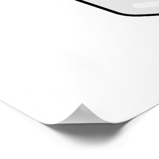 Cucum bier Funny Beer Pun Poster (Ecke)