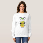 Cucum bier Funny Beer Pun Sweatshirt (Vorne ganz)