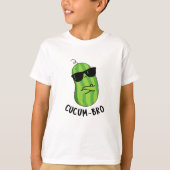 Cucum-bro Funny Veggie Cucumber Pun T-Shirt (Vorderseite)