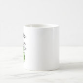 Cucum burp Funny Cucumber Pun Kaffeetasse (Mittel)