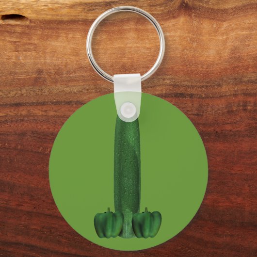 Cucumber And Peppers Schlüsselanhänger (Vorderseite)