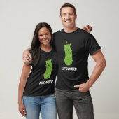 Cucumber Cat Funny Cat Cucumber CatcNummer T-Shirt (Unisex)