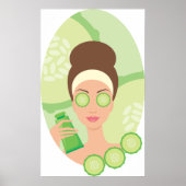 Cucumber Facial Poster (Vorne)