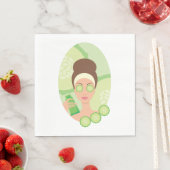 Cucumber Facial Serviette (Beispiel)