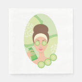 Cucumber Facial Serviette (Vorderseite)