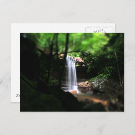 Cucumber Falls Summer Postkarte (Vorne/Hinten)