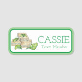 Cucumber Finger Sandwich Afternoon Tea Café Namensschild (Vorderseite)