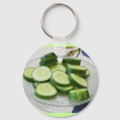 cucumber keychain schlüsselanhänger (Vorderseite)