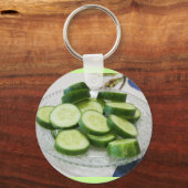 cucumber keychain schlüsselanhänger (Vorderseite)