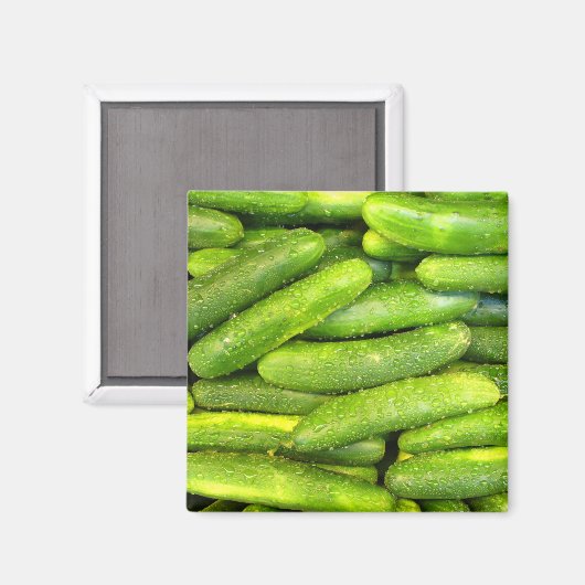 Cucumber Magnet 01 (Vorderseite/Rückseite)
