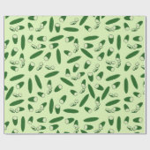 Cucumber Muster Geschenkpapier (Flach)