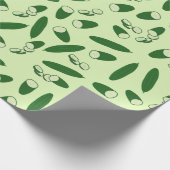 Cucumber Muster Geschenkpapier (Ecke)