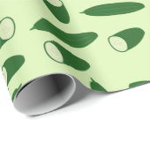 Cucumber Muster Geschenkpapier (Rolleneckpunkt)