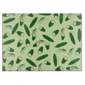 Cucumber Muster Schneidebrett (Vorderseite)