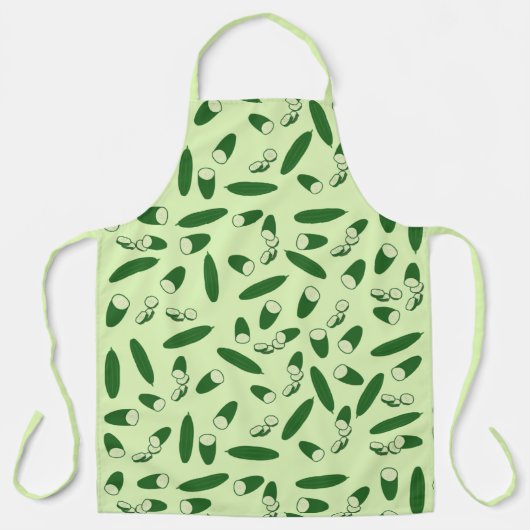 Cucumber Muster Schürze (Vorderseite)