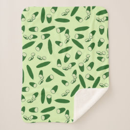Cucumber Muster Sherpadecke
