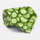 Cucumber Necktie Krawatte (Gerollt)