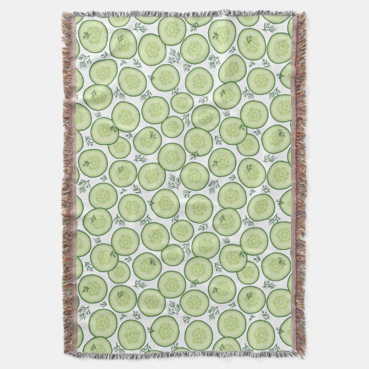 Cucumber Salat Decke (Vorderseite Vertikal)