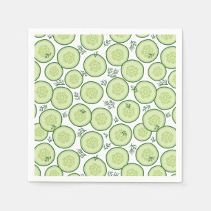 Cucumber Salat Serviette